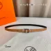 Luxury Design Fashion Original leather Epsom HERMES AAA+ Belts for woman Genuine packaging width:1.3cm #B53915