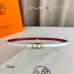 Luxury Design Fashion Original leather Epsom HERMES AAA+ Belts for woman Genuine packaging width:1.3cm #B53915