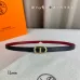 Luxury Design Fashion Original leather Epsom HERMES AAA+ Belts for woman Genuine packaging width:1.3cm #B53915