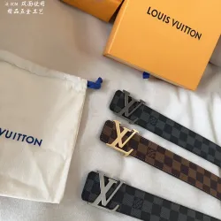 Men's Louis Vuitton AAA+ Belts 4CM Original Quality #B44605