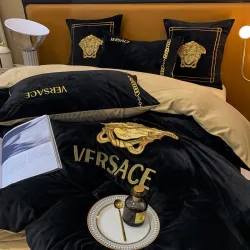 Versace Bedding Quilt Cover Pillowcase Bed Sheet Pillow #B48317