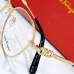 cartier  plain glasses original box #B65212