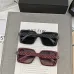 Chanel Sunglasses women' fashion  Rectangle Butterfly glasses #B53422