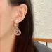 Dior Tribales Gradient Logo Earrings #B49970