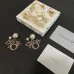 Dior Tribales Gradient Logo Earrings #B49970