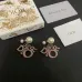 Dior Tribales Gradient Logo Earrings #B49970