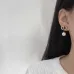 Dior Tribales Gradient Logo Earrings #B49971