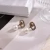 Dior Tribales Gradient Logo Earrings #B49971