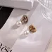 Dior Tribales Gradient Logo Earrings #B49971