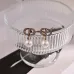 Dior Tribales Gradient Logo Earrings #B49971