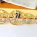 Louis Vuitton Louise Hoop Earrings 33mm/43mm #999931358
