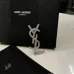 Saint Laurent YSL Logo Monogram Designer Brooch Pin #B65951