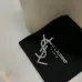 Saint Laurent YSL Logo Monogram Designer Brooch Pin #B65951