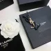 Saint Laurent YSL Logo Monogram Designer Brooch Pin #B65951