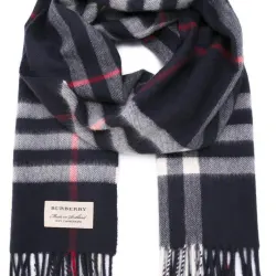 Burberry Men's Scarf Navy blue cashmere #9115986 Burberry Men's Scarf Navy blue cashmere #9115986