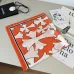 CELINE Designer Style Neck Scarves  Silk Scarves  Shawls  #B63055