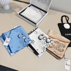CHANEL Designer Style Neck Scarves  Silk Scarves  Shawls  scarf #B63028