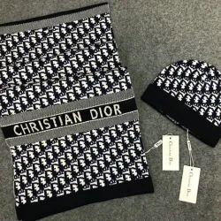 Dior Wool knitted Scarf and cap #99911711