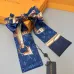 Louis Vuitton Scarf Small scarf decorate the bag scarf strap #B48440