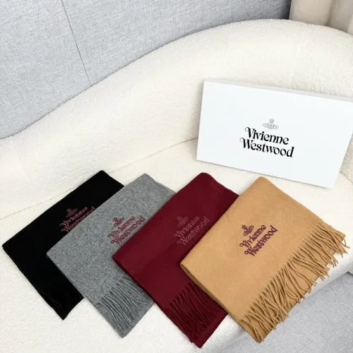 Branded Embroidered Scarf Comfortable Wool #A67907