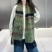 Branded Embroidered Scarf Comfortable Wool #A67909