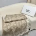 Branded Embroidered Scarf Comfortable Wool #A67912