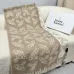 Branded Embroidered Scarf Comfortable Wool #A67912
