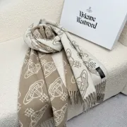Branded Embroidered Scarf Comfortable Wool #A67912