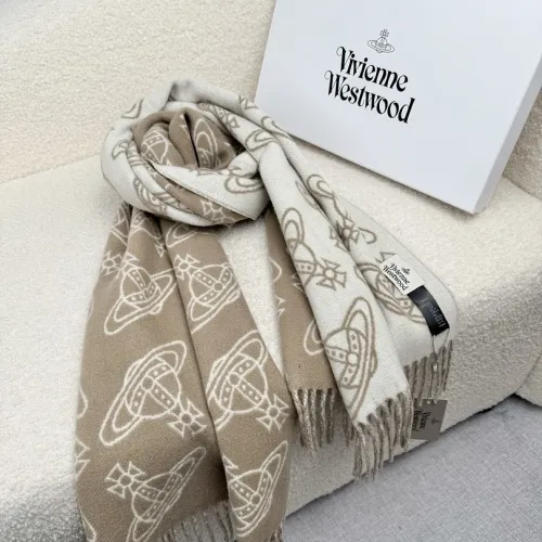 Branded Embroidered Scarf Comfortable Wool #A67912
