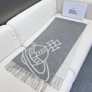 Branded Embroidered Scarf Comfortable Wool #A67913