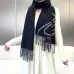 Branded Embroidered Scarf Comfortable Wool #A67914