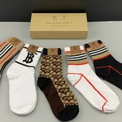 Brand Burberry socks (5 pairs) #99903556