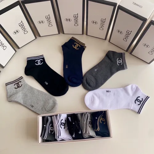 Chanel socks (5 pairs) #999934989
