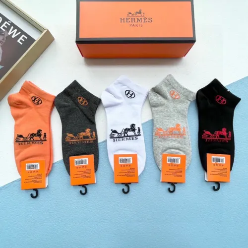Hermes socks (5 pairs) #999934947