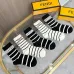 High socks  super classic featuring  double F logo  cotton  breathable and comfortable. #B59242