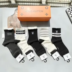Louis Vuitton socks Five pairs per box #B51459