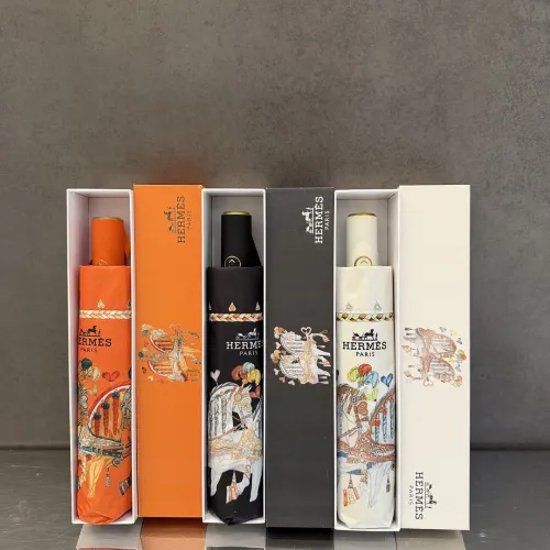 HERMES Portable umbrella UV-protection umbrella #B66372