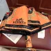 Hermes Three fold automatic folding umbrella #B34763