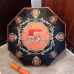 Hermes Three fold automatic folding umbrella #B34763