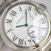 Cartier Blue Balloon Men Watch 1:1 good Black leather strap #B65826
