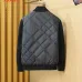 Burberry Diamond‑Quilt Hybrid Knit Sleeve Bomber Jacket, Black & White #A67884