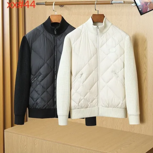Burberry Diamond‑Quilt Hybrid Knit Sleeve Bomber Jacket, Black & White #A67884