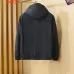 Burberry Men’s Hooded Full‑Zip Windbreaker Jacket, Olive, Navy & Black #A67893