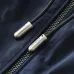 Burberry Men’s Hooded Full‑Zip Windbreaker Jacket, Olive, Navy & Black #A67893
