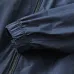 Burberry Men’s Hooded Full‑Zip Windbreaker Jacket, Olive, Navy & Black #A67893