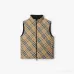 Burberry Reversible Check Stand‑collar Down Vest #A68482