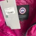 Canada Goose Black logo Cypress Puffer Series Fitted Solid Color Glossy High Neck Sleeveless Windproof Down Jacket #B57831