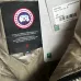 Canada Goose Black logo Cypress Puffer Series Fitted Solid Color Glossy High Neck Sleeveless Windproof Down Jacket #B57835
