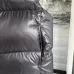 Canada Goose Black logo Cypress Puffer Series Fitted Solid Color Glossy High Neck Sleeveless Windproof Down Jacket #B57836