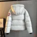 Canada Goose Hooded Down Jacket, White Red Navy Black #A68957